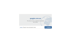 Desktop Screenshot of goggle.com.au
