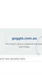 Mobile Screenshot of goggle.com.au
